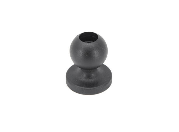 Ball Joint 1", Veggfeste Nylon, 5mm skruehull 