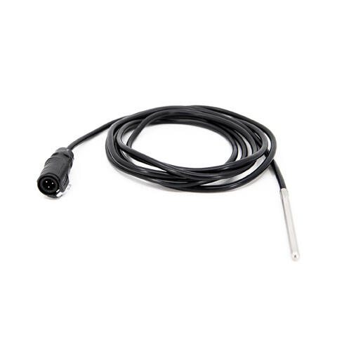 Temp. Sensor, PT1000, Probe med 2m kabel Silikonkabel, næringsmiddelgodkjent