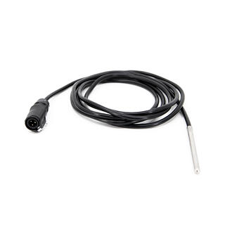 Temp. Sensor, PT1000, Probe med 2m kabel Silikonkabel, næringsmiddelgodkjent