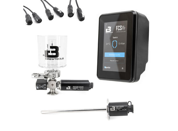FCS One Startpakke Unitank/Brite tank Temp, Spunding, Gjærlås, Ball Mount ++ 