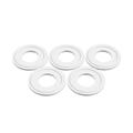 TC Pakning, 34mm, DN15, 5-pack Hvit silikon