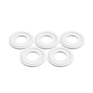 TC Pakning, 34mm, DN15, 5-pack Hvit silikon