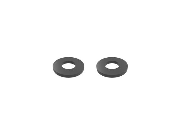 Ball Joint M8 pakning 7x15x1.5mm, 2 pack Sort silikon 