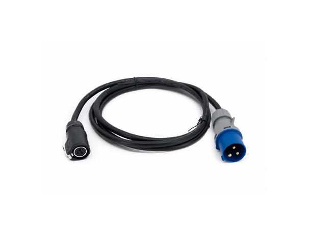 Strømkabel, 2m, CEE 230V 1-fas, 16A LP20 3-pin hunn, 3x1.5mm2 