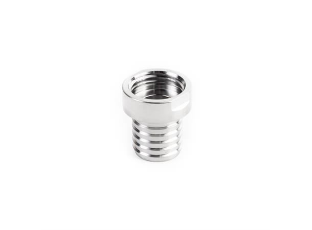 1/2" BSP/R til 19mm nippel m/pakn.spor Uten pakning 