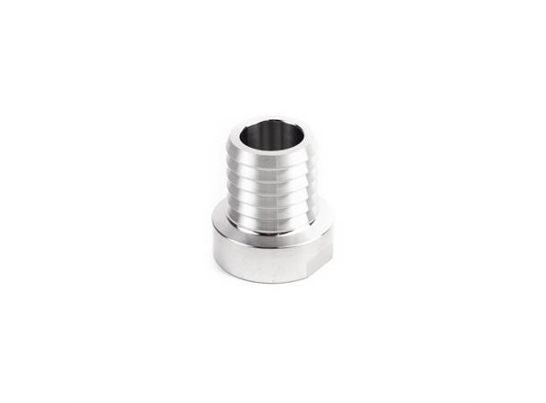 1/2" BSP/R til 19mm nippel m/pakn.spor Uten pakning 