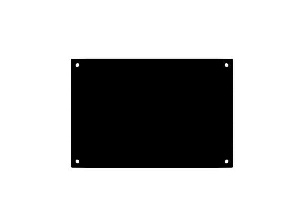 Dekkplate for B40/B80/B150 Dekk hullet ved flytting av kontrollboks 