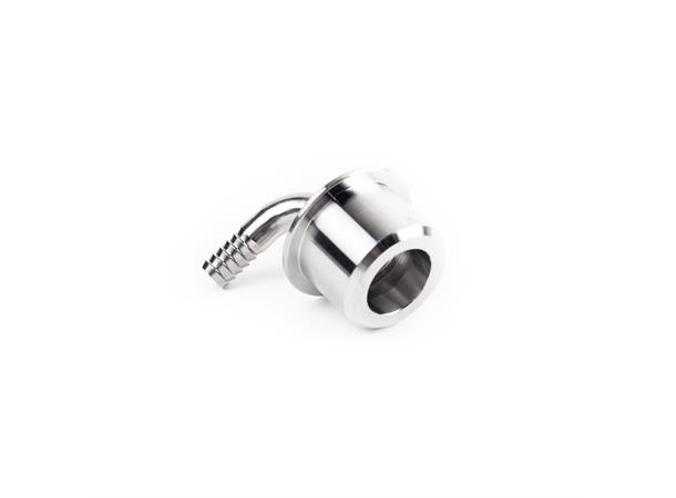 Resirk. Fitting, 10mm slange albue For mesking/skylling 