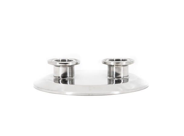 TC Adapter, 4" til 2x TC34mm 2x DN15 