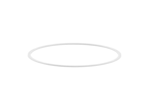 TC Pakning, 8" Hvit silikon 