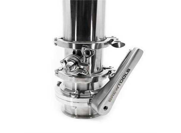 TC 4"  x TC34mm Tee Perfekt for lufting/purging 