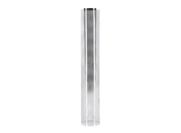 Filter 30mm, 600 micron, L=180mm Rustfritt, perforert filter 