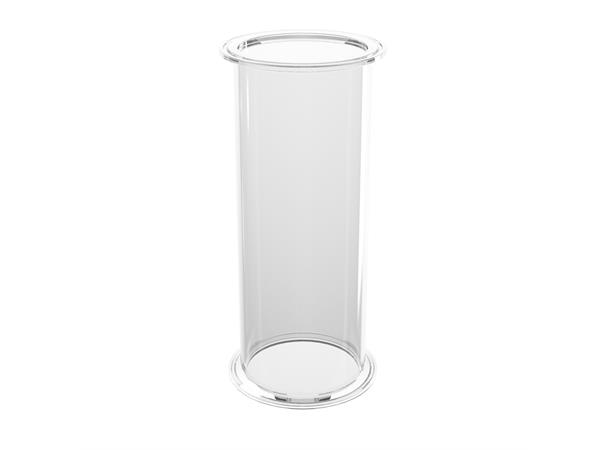 Poly TC Rør, 3", L=200mm Gjennomsiktig polykarbonat-rør 