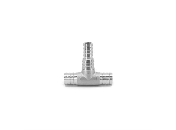 Slange-Tee 12mm/10mm Tee for glykolslanger etc. 