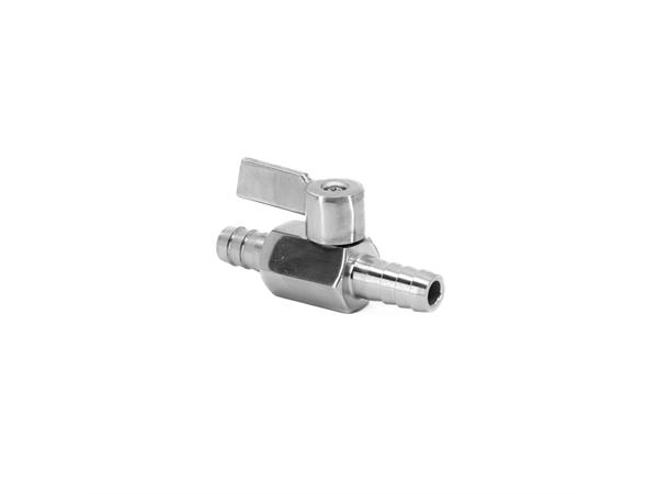 Slange-Ventil, 12mm Ventil for 12mm slange 