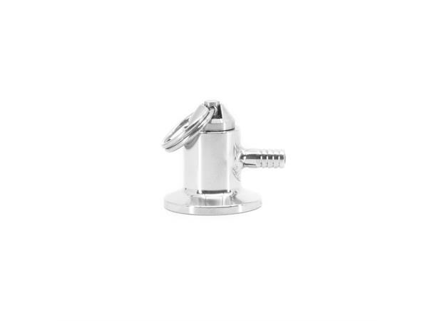TC34mm Lufteventil (PRV), 7mm nippel Manuell PRV med slangenippel, 3-5 bar 