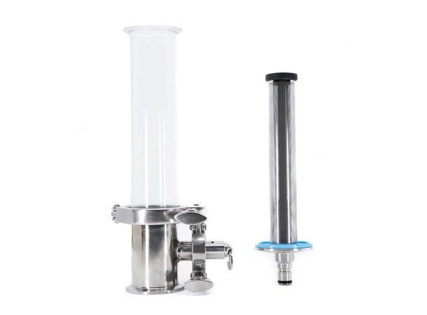Inline Filter Kit, 2" Ball Lock For filtrering etter gjæring e.l. 