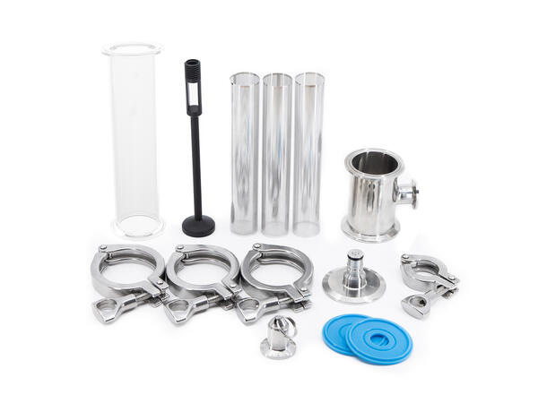 Inline Filter Kit, 2" Ball Lock For filtrering etter gjæring e.l. 
