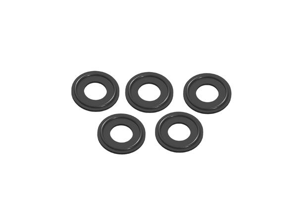 TC Pakning (EPDM), 34mm, DN15, 5-pack Lav oksygenpenetrering, sort EPDM 