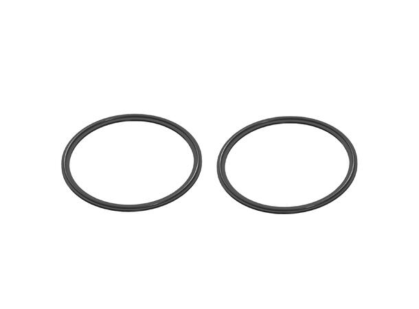 TC Pakning (EPDM), 4", 2-pack Lav oksygenpenetrering, sort EPDM 