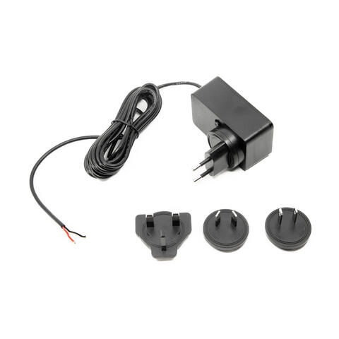 Str&#248;mforsyning - 24V DC, 40W, DIY 3 meter kabel, Universaladaptere