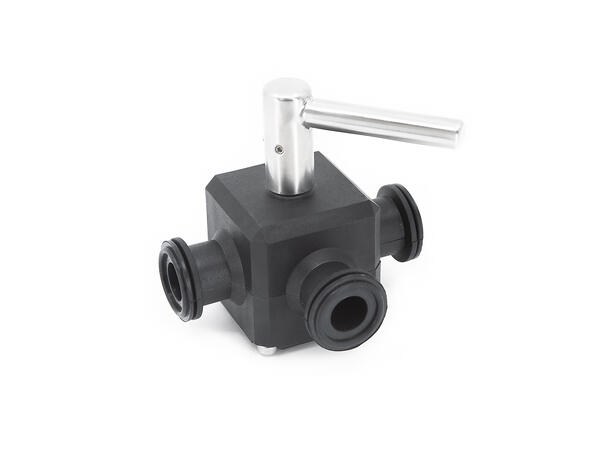 CleanCore™ 3-veis ventil, TC34mm, Nylon 3-veisventil, Testproduksjon 