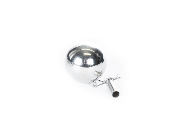 Flytekule 44mm, rustfri med slangeholder For bruk med 6x8mm slange 