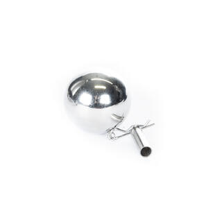 Flytekule 44mm, rustfri med slangeholder For bruk med 6x8mm slange