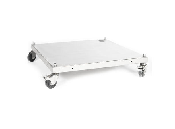 Troll - Lav ramme med plate Med hjul og og plate 