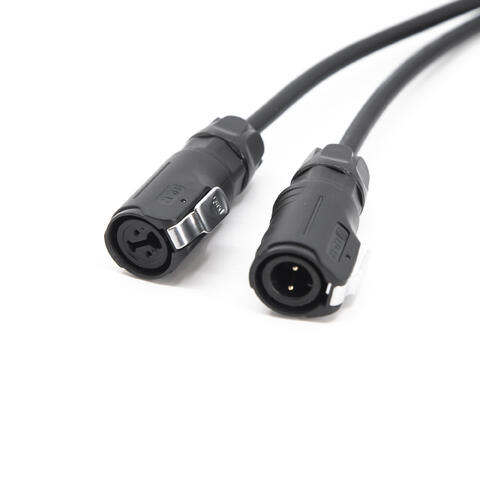 Kabel, LP12-2-pin, 2m For magnetventiler, pumper etc.