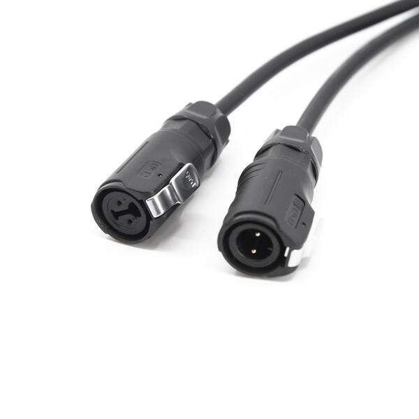 Kabel, LP12-2-pin, 3m For magnetventiler, pumper etc.